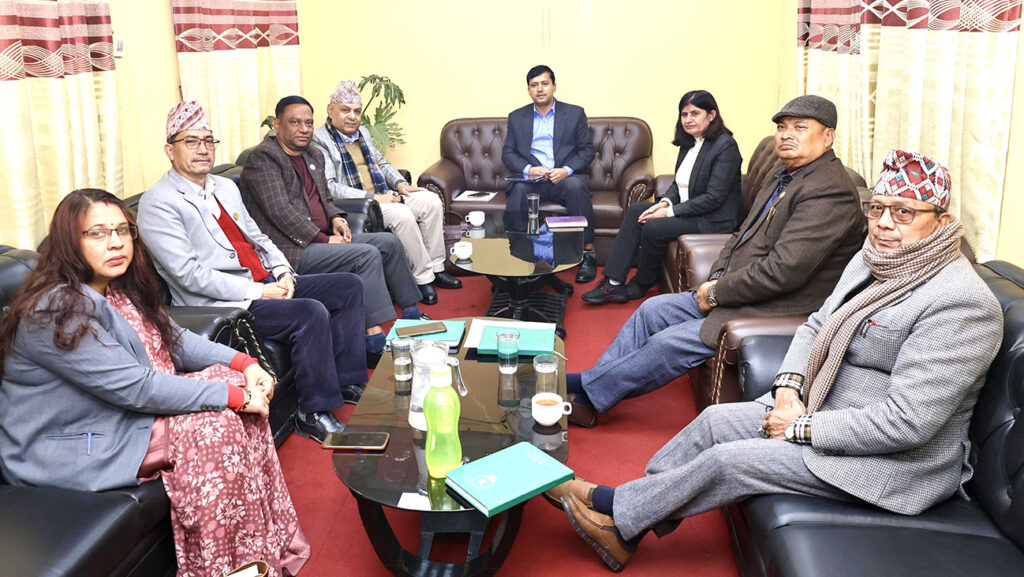 विचाराधीन विधेयकलाई चाँडै निष्कर्षमा पुर्याउने सत्तारुढ दलका प्रमुख सचेतकहरूको निर्णय