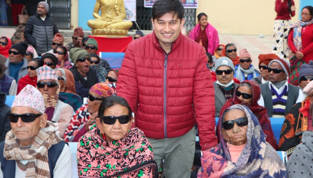 ९९ वर्षमा आँखाको ज्योति फर्किएपछि…………………..