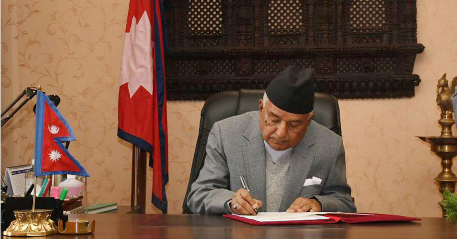 राष्ट्रपति रामचन्द्र पौडेल कतारको राजधानी दोहावाट आज अपराह्न स्वदेश फर्कंदै