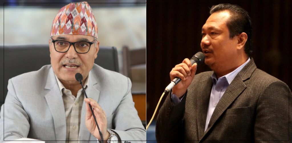 लेखा समितिमा सभापति ऋषिकेश पोखरेल र सदस्य अमनलाल मोदीबिच विवाद