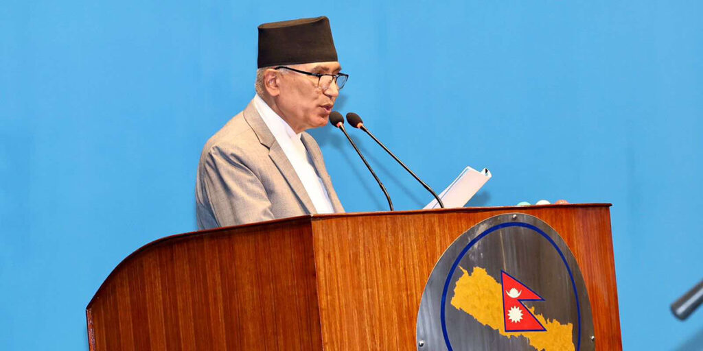 अर्थमन्त्रीद्धारा संसदमा विनियोजन विधेयकका ३४ बुँदे सिद्धान्त र प्राथमिकता पेश