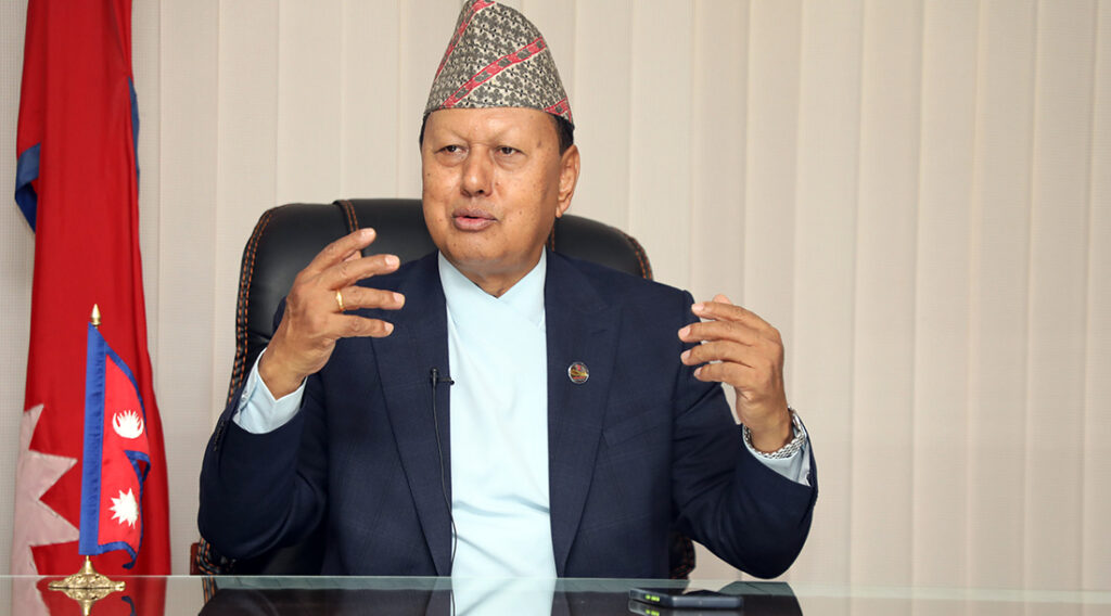 टेरामक्स अनियमितता प्रकरणमा पूर्वमन्त्री बस्नेत आफै विशेष अदालतमा उपस्थित