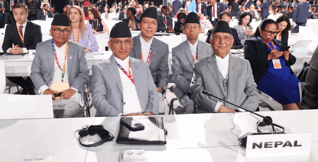 प्रधानमन्त्री ओली राष्ट्रसंघको ‘विकासको लागि वित्त’ सम्बन्धी चौथो अन्तर्राष्ट्रिय सम्मेलनमा सहभागी