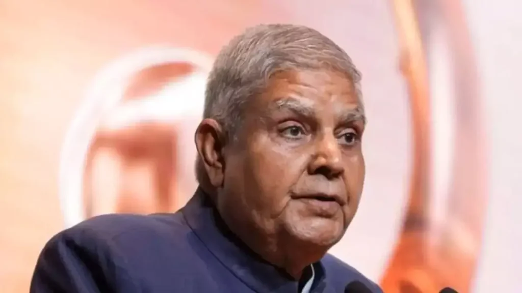 भारतका उपराष्ट्रपति जगदीप धनखडद्धारा पदबाट राजीनामा