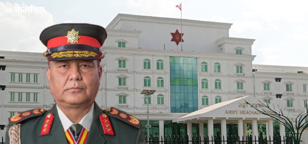 प्रधानसेनापति सिग्देल चीन जाँदै