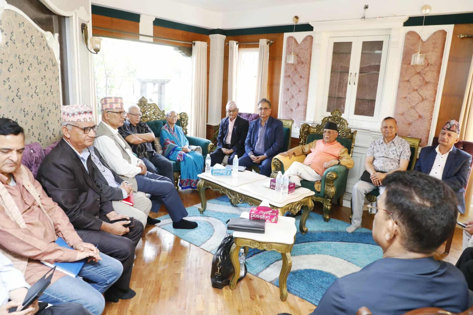 भक्तपुरको गुण्डुमा शुरु भयो एमाले सचिवालय बैठक