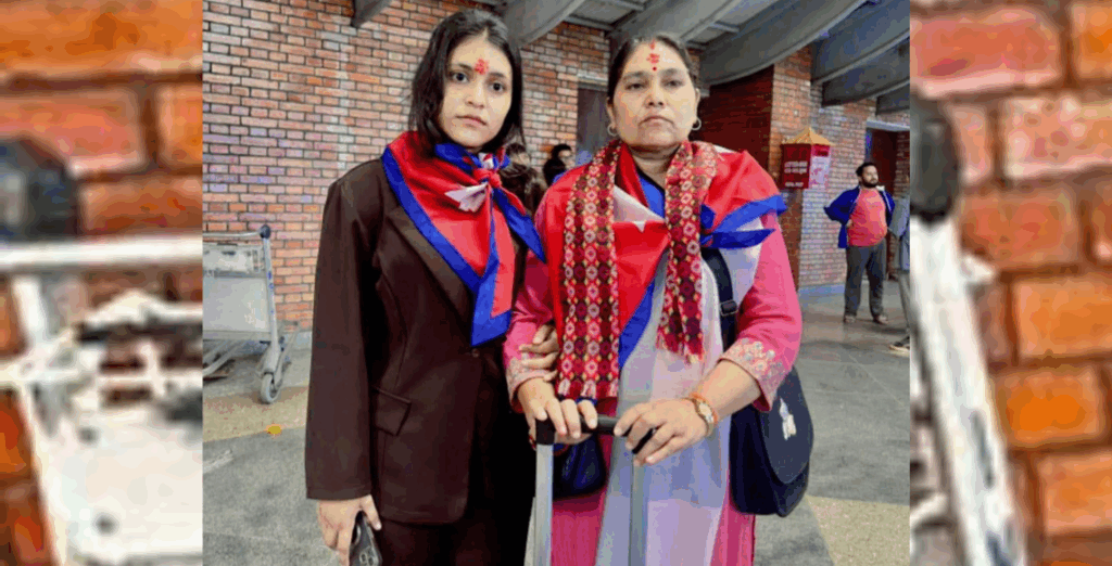 विपिनको रिहाइका लागि आमा र बहिनी अमेरिका प्रस्थान