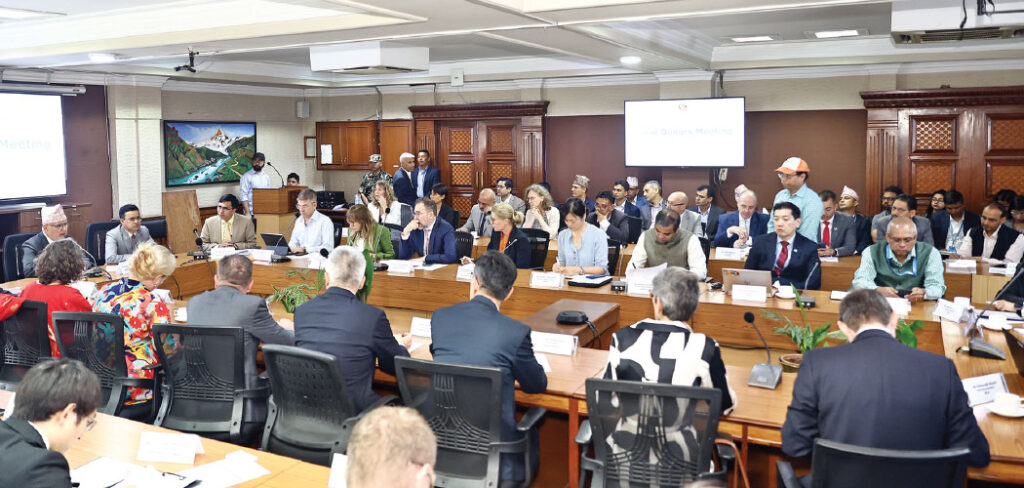 सरकारको प्राथमिकतामा दातृ निकायको समर्थन