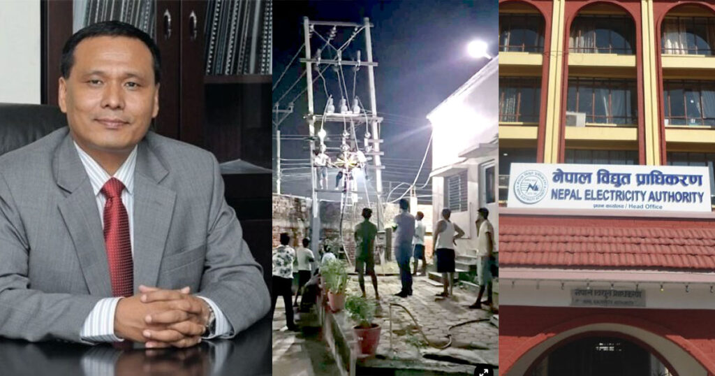 तिहारमै प्रिमियम महसुल नतिरेका उद्योगको विद्युत् लाइन काट्न सुरु