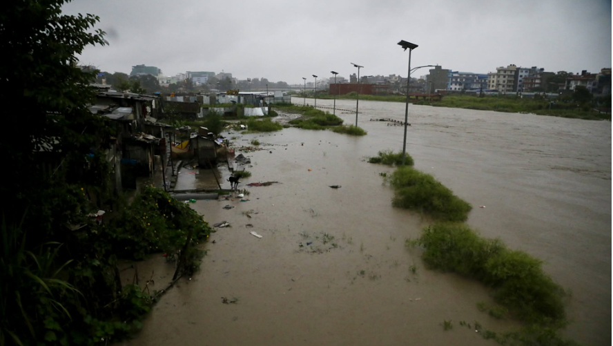 बागमतीको जलसतह खतराको बिन्दुतिर, उच्च सतर्कता अपनाउन अपिल