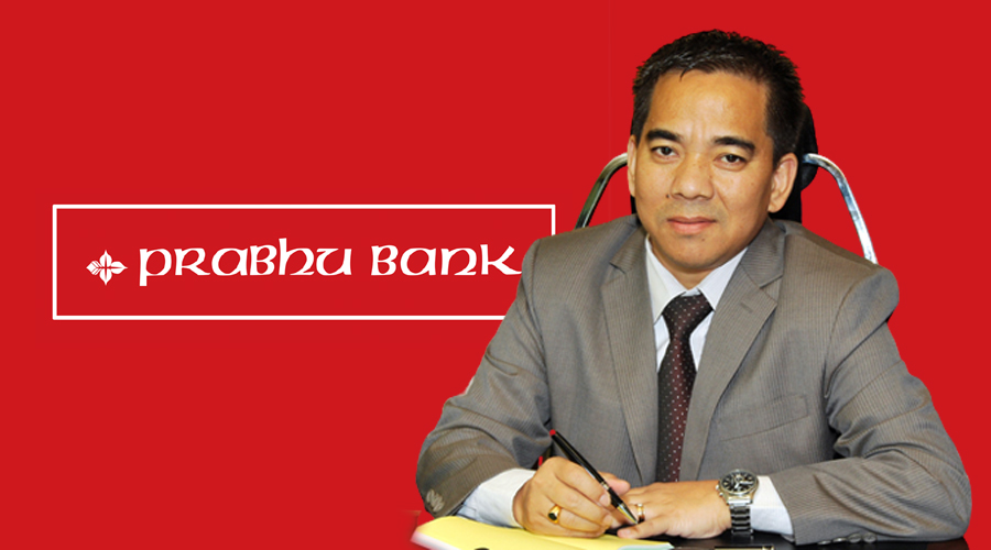 प्रभु बैंकका सीईओ अशोक शेरचन पक्राउ Prabhu Bank CEO Ashok Sherchan. (File photo)