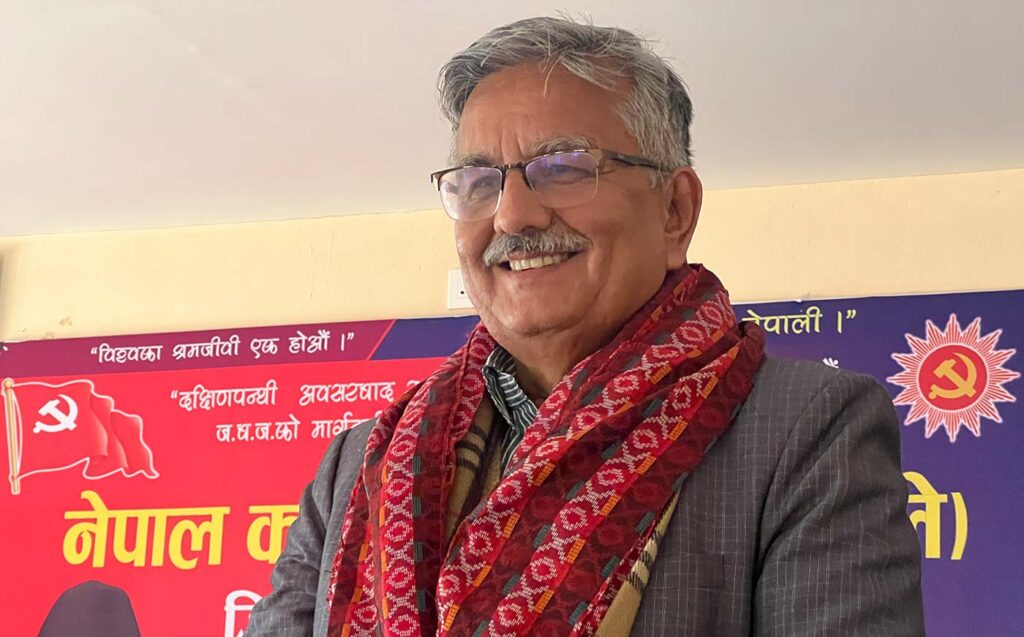 ‘एउटा व्यक्ति दुईपटकभन्दा बढी अध्यक्ष बन्न नपाउने व्यवस्था कानुनमै हुनुपर्छ’ : सुरेन्द्र पाण्डे