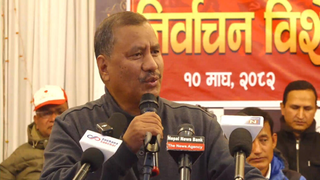 सरकारले निर्वाचनमा जाने वातावरण नबनाएको विप्लवको धारणा