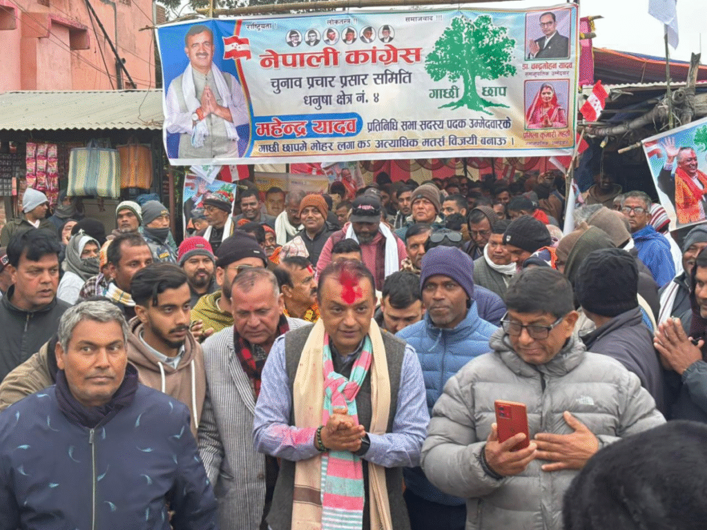 काँग्रेस ध्वंस गर्ने ,उत्तेजना फैलाउने पार्टी होइन, यो त सम्हाल्ने शक्ति हो–गगन थापा