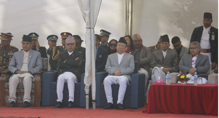 शहीद स्मारक लैनचौरमा प्रधानमन्त्रीद्धारा श्रद्धाञ्जली अर्पण