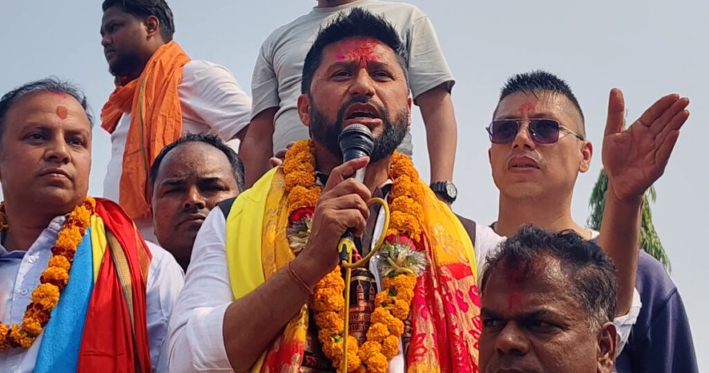 गलत मान्छेलाई भोट हाल्दा पाप लाग्ला–रास्वपा सभापती लामिछाने