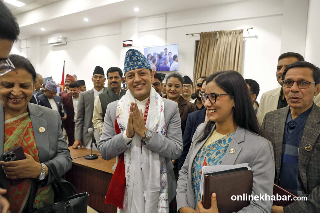 डीपी अर्याल सभामुखमा निर्विरोध निर्वाचित भएको घोषणा