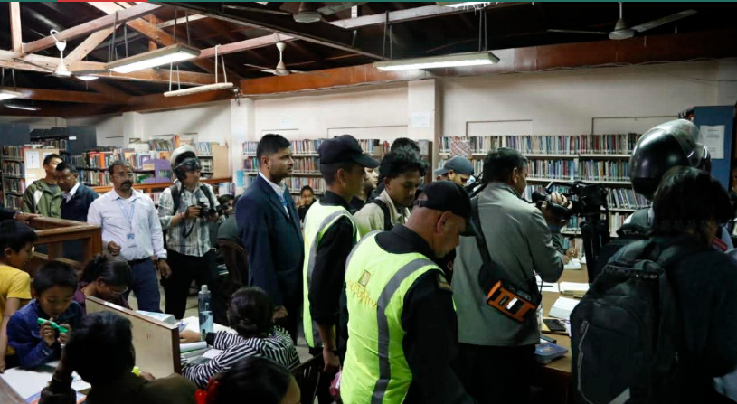 भाडा नतिरेका भृकुटीमण्डपका २० कार्यालयमा परिषद्ले लगायो ताला