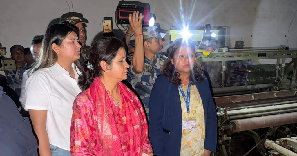 रुग्ण हेटौँडा कपडा उद्योग पुनः सञ्चालनको गृहकार्य भइरहेको छः मन्त्री यादव