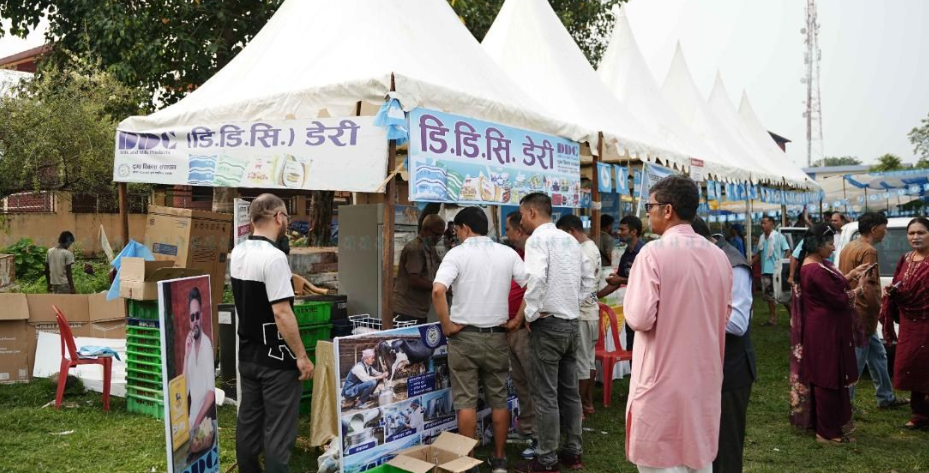 रास्वपाको महाधिवेशन स्थलमा डिडिसीका उत्पादन
