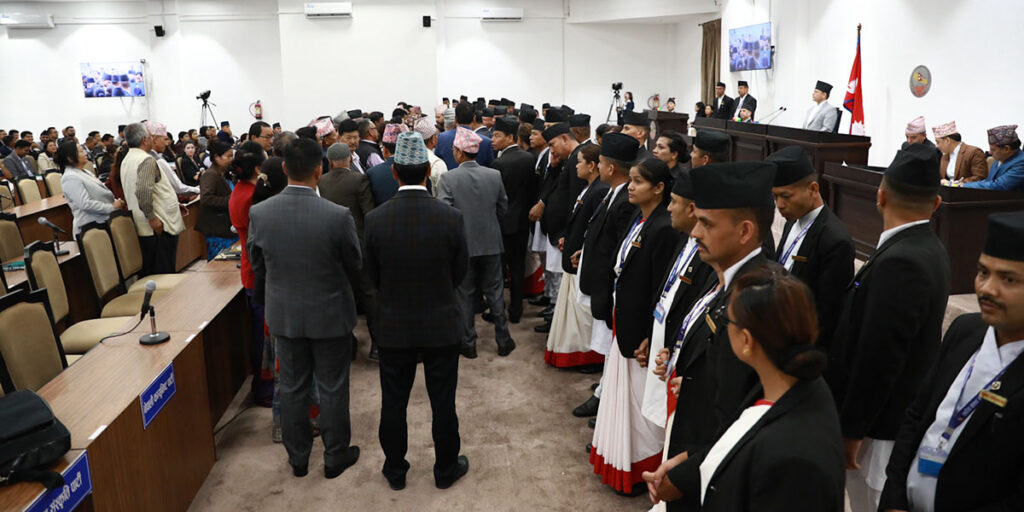 सभामुखले २५ गतेसम्मका लागि स्थगन गरे संसद बैठक