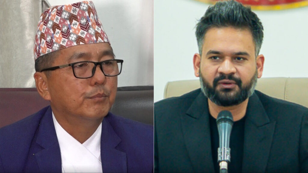 प्रधानमन्त्री शाह र राप्रपा अध्यक्ष लिङ्देनबीच सिंहदरबारमा भेटवार्ता
