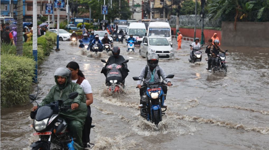 आगामी तीन दिनसम्म भारी वर्षा हुने