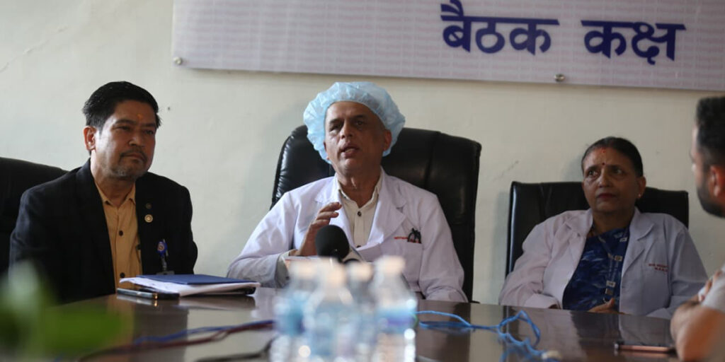 गणेश नेपालीको स्वास्थ्य गम्भीर र अस्थिर रहेकाले गाह्रो अवस्था छ–वीर अस्पताल
