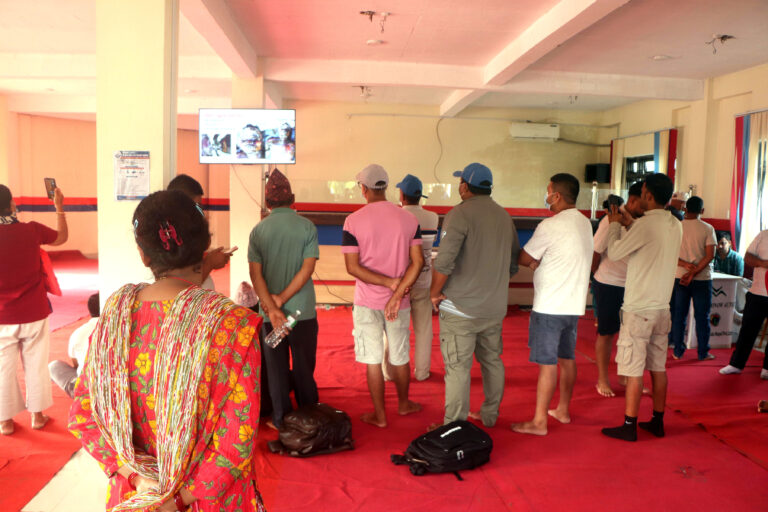चितवनमा शवको तस्बिर हेरेर पहिचान गर्न ‘डिस्प्ले बोर्ड राखियो