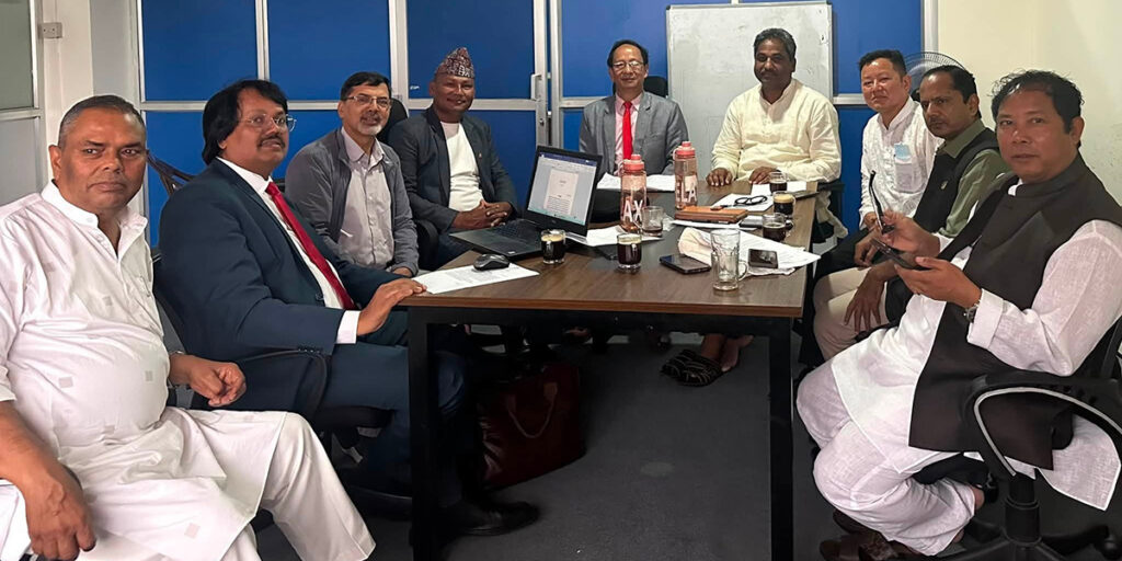 अग्रगामी मोर्चामा आबद्ध पार्टी कुनै पनि सरकारमा सहभागी नहुने (बिज्ञप्ती सहित)