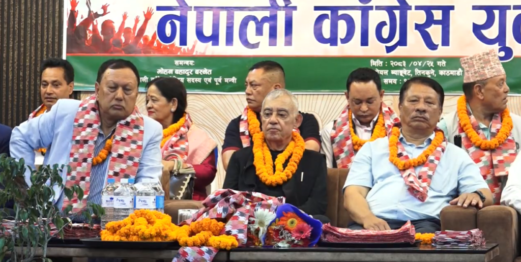 गगन अधिनायकवादी बनेको देउवा समूहको आरोप
