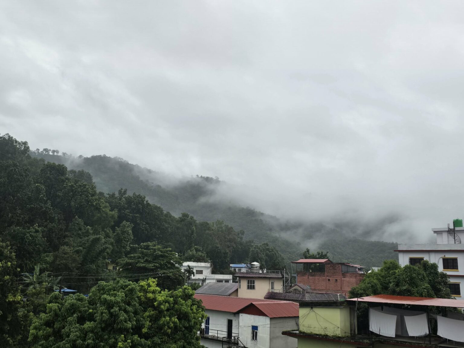 पछिल्लो २४ घण्टामा कास्कीको पञ्चासेमा सबैभन्दा बढी वर्षा
