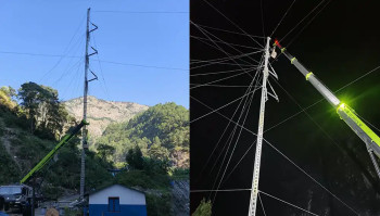 कालीगण्डकी करिडोर प्रसारण लाइन २१ दिनपछि सञ्चालनमा आयो