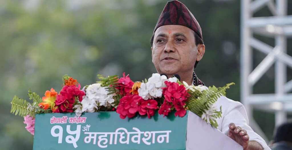 कांग्रेसको वरिष्ठ उपसभापतिमा विश्वप्रकाश शर्मा निर्विरोध