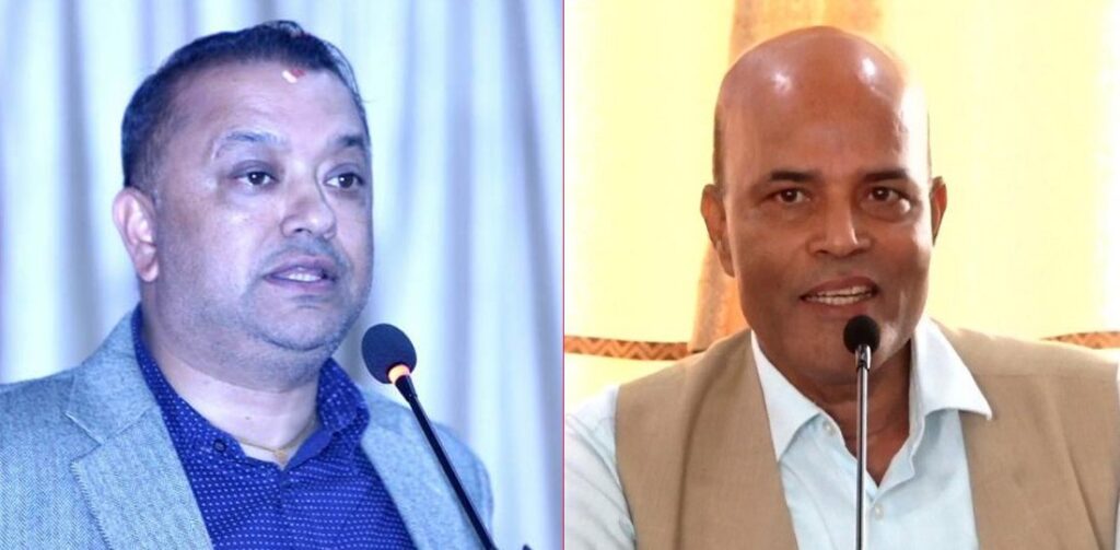 गगनलाई अमरेशको जवाफ– पार्टीको जिम्मा ठग, भ्रष्टाचारी र ठेकेदारहरूको हातमा गएपछि बाहिरिए