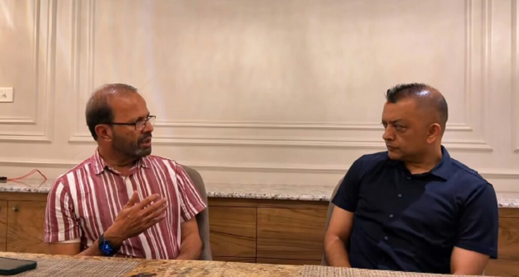 गगनसँगको भेटपछि उपसभापति पदवाट उम्मेदवारी फिर्ता लिदै डा.मिनेन्द्र रिजाल